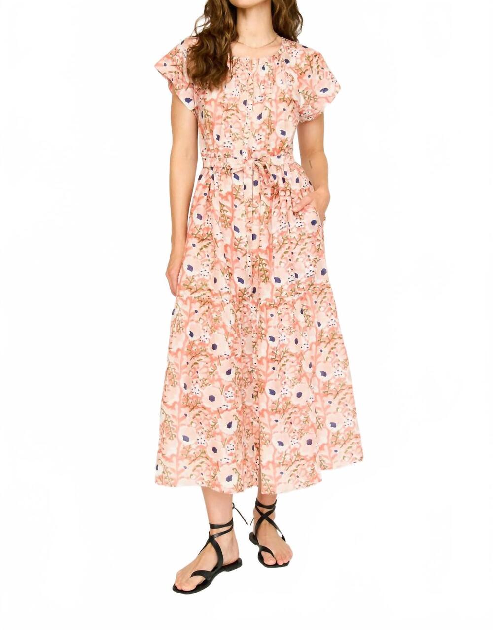 NEW MIRTH vienna maxi dress in primrose